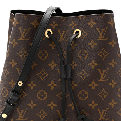Louis Vuitton Monogram Neonoe MM Black 7 of 10