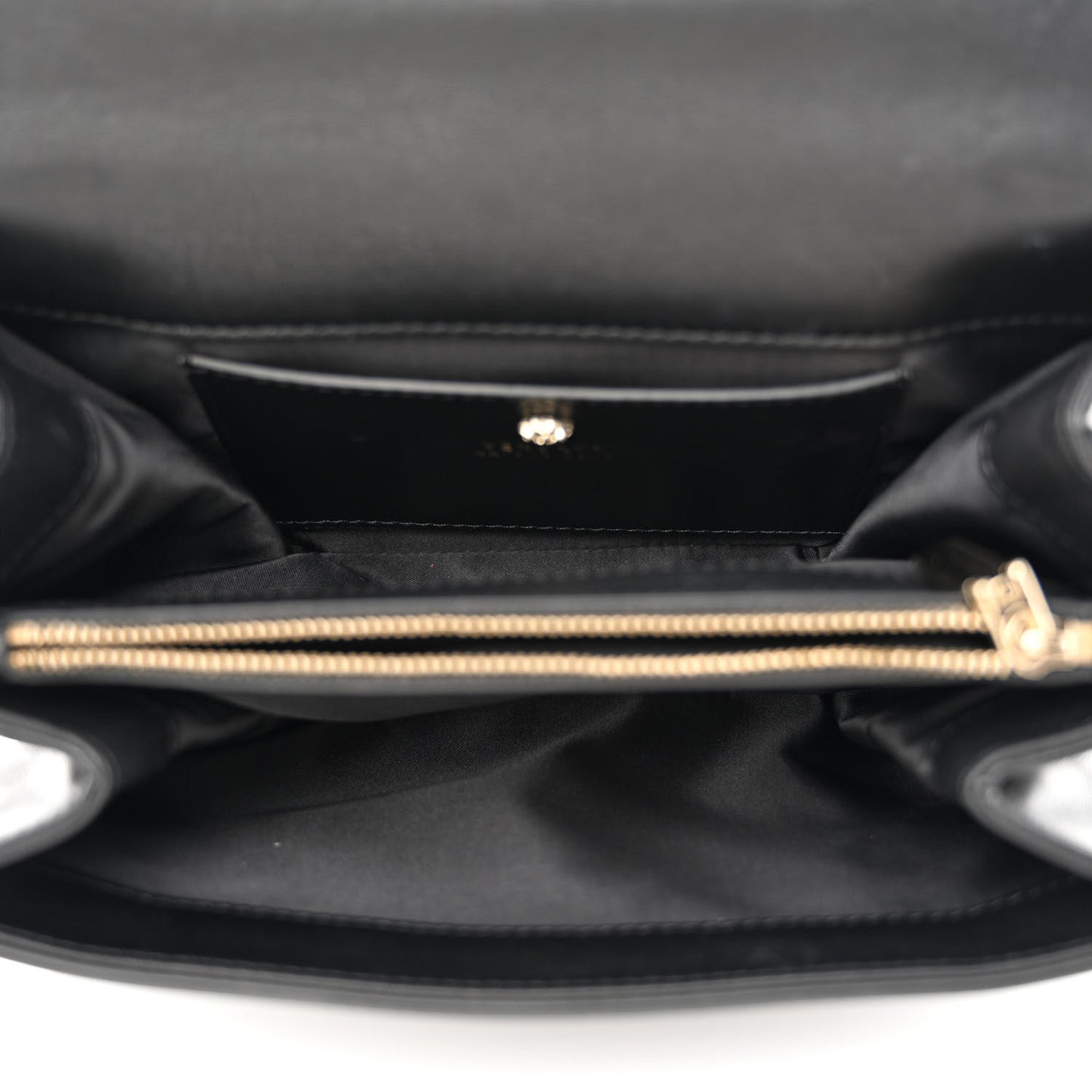 Nappa Small Palazzo Sultan Shoulder Bag Black