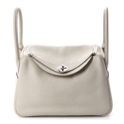 Hermes Taurillon Clemence Lindy 26 Beton 1 of 13
