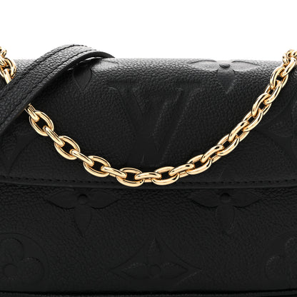 Louis Vuitton Empreinte Monogram Giant Ivy Wallet On Chain Black 7 of 11