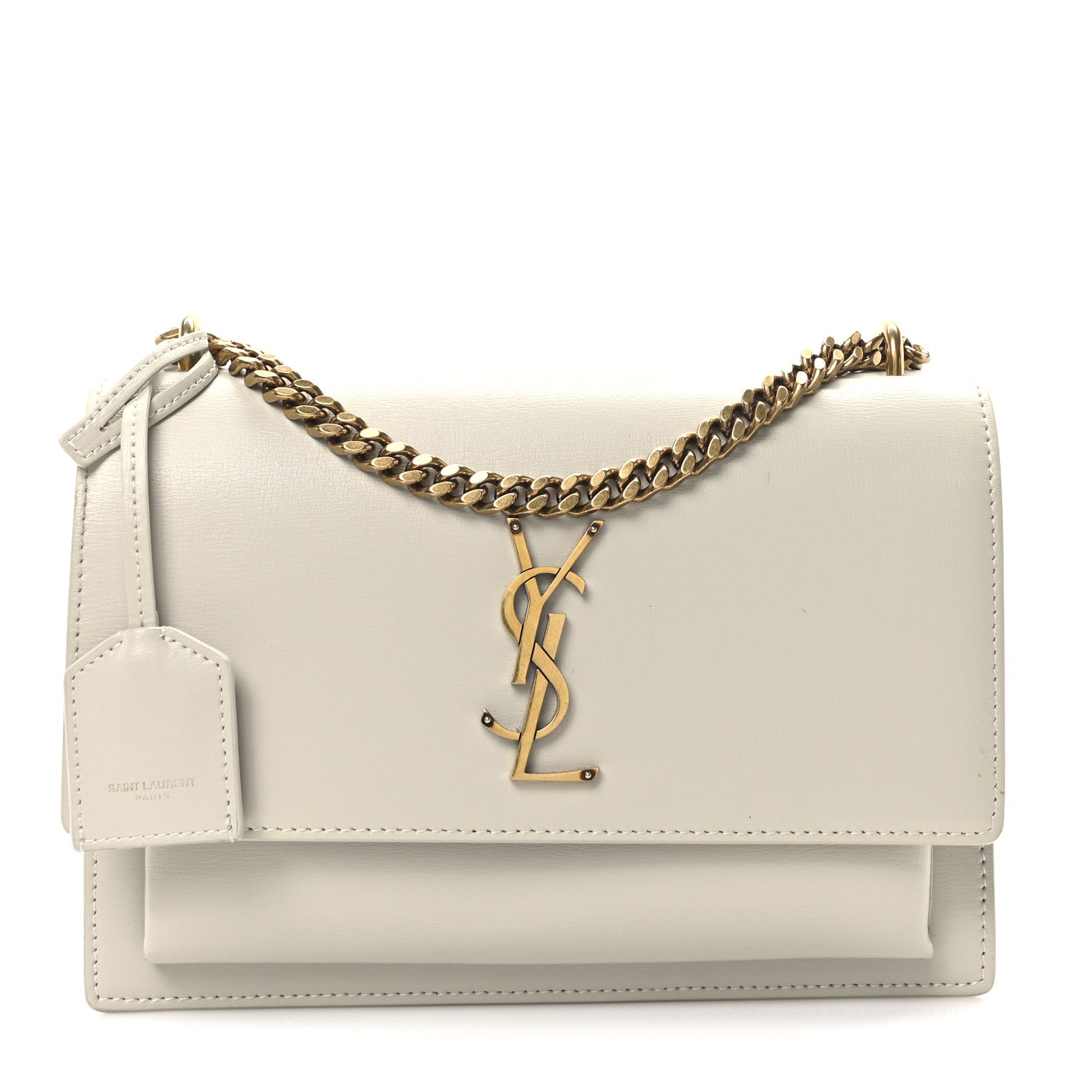 Saint Laurent Calfskin Medium Monogram Sunset Crema Soft 1 of 10