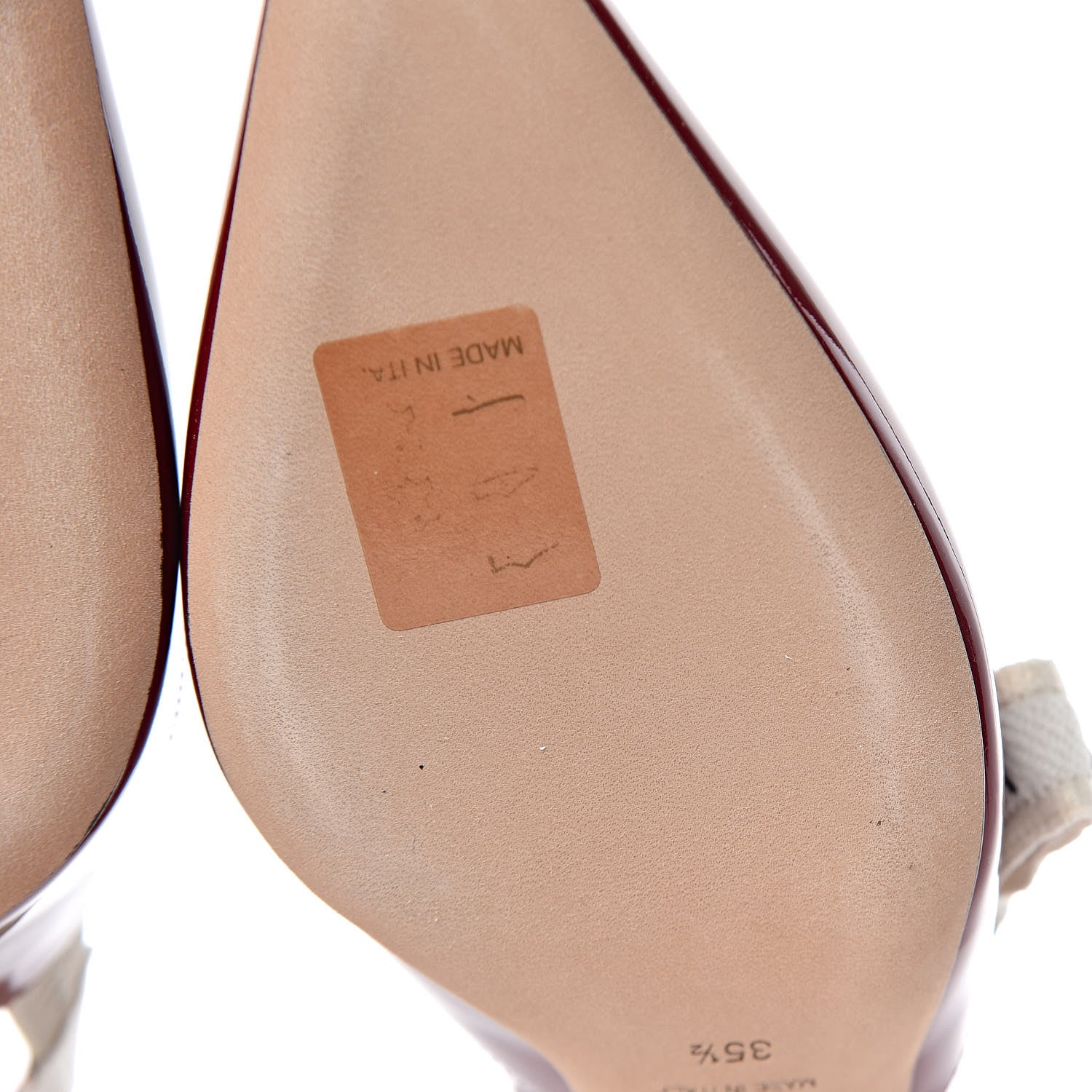 Christian Dior Patent Ribbon J'Adior Slingback 65mm Pumps 35.5 Scarlet 11 of 12