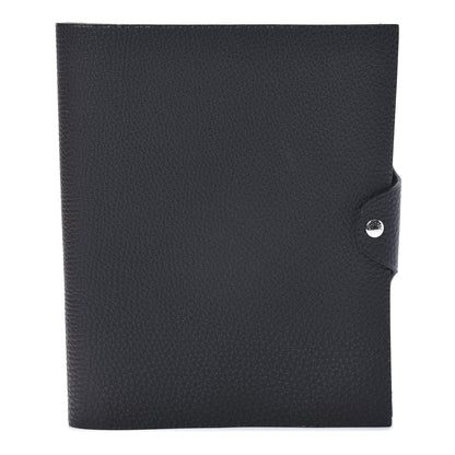 Hermes Togo Ulysse MM Notebook Cover Black 1 of 9