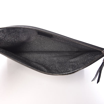 Givenchy Lambskin Large Emblem Pouch Black 5 of 8