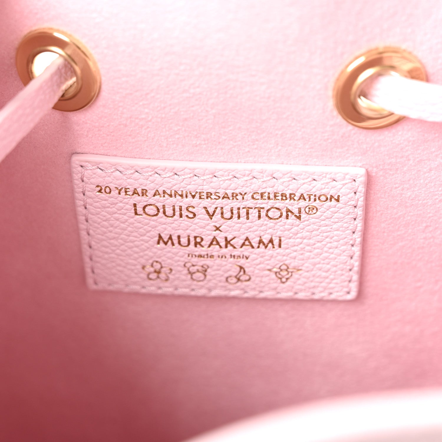 Louis Vuitton LV X TM Empreinte Cherry Blossom Neonoe BB Pink 6 of 10