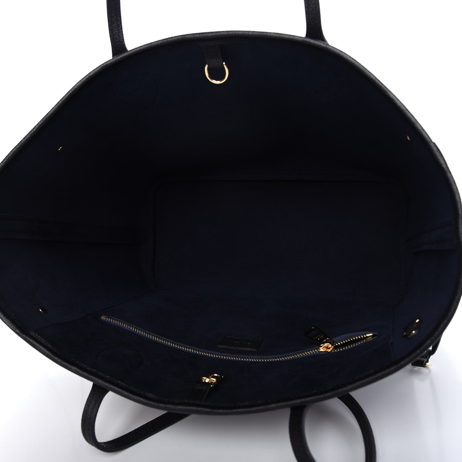 Louis Vuitton Empreinte Monogram Giant Neverfull MM Black 5 of 10