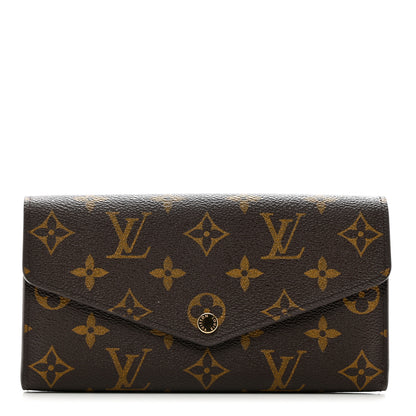 Louis Vuitton Monogram Sarah Wallet NM 1 of 6