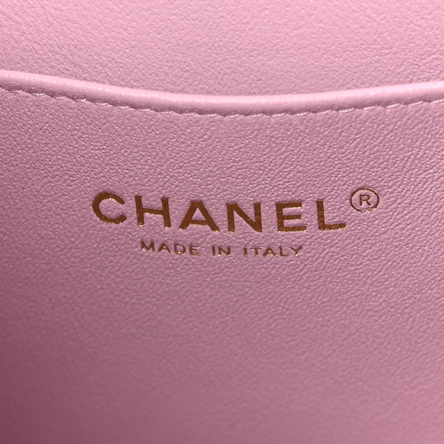 Chanel Caviar Quilted Small Top Handle Vanity Case With Chain Light Pink 6 of 10