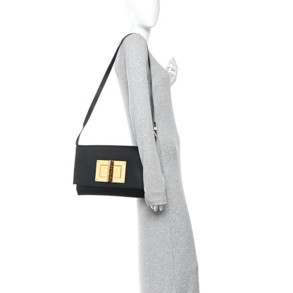 Tom Ford Calfskin Natalia Convertible Clutch Black 2 of 9