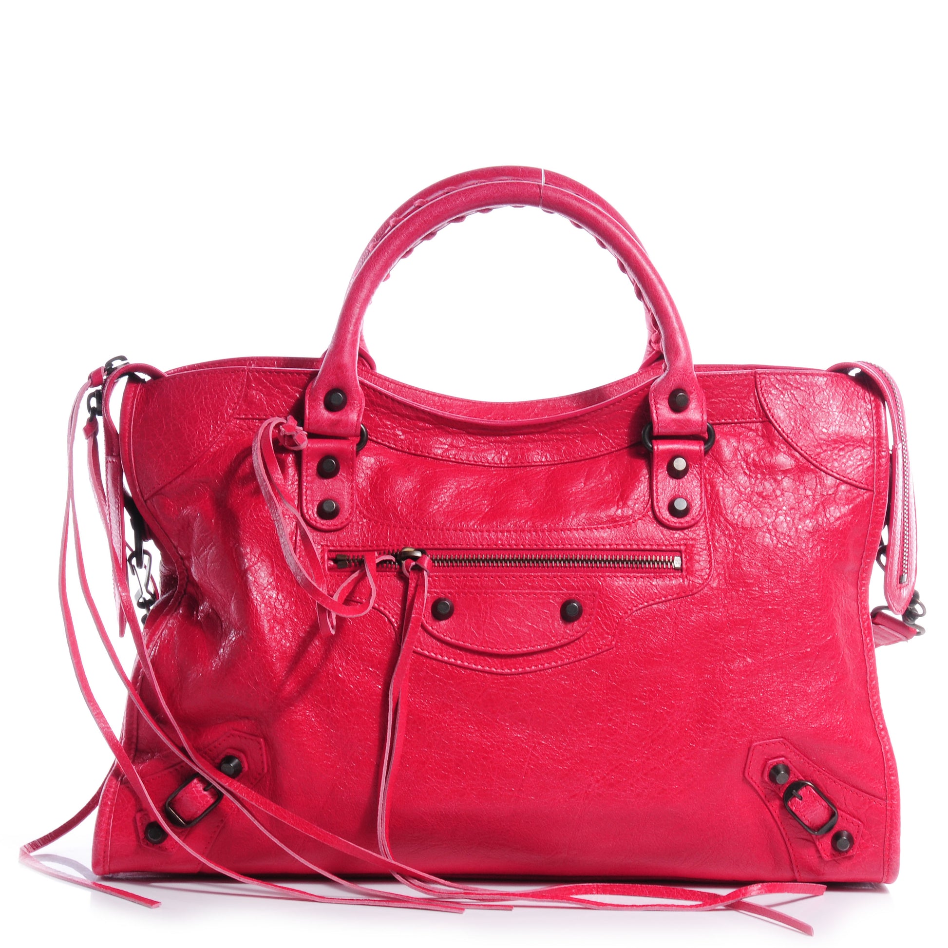 Balenciaga Agneau City Rose Thulian 1 of 9