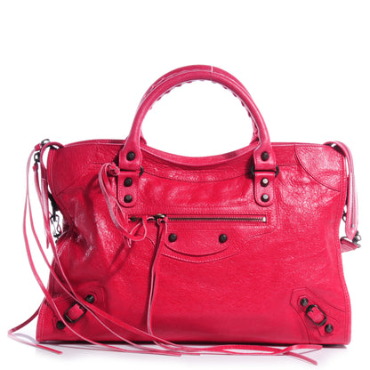 Balenciaga Agneau City Rose Thulian 1 of 9