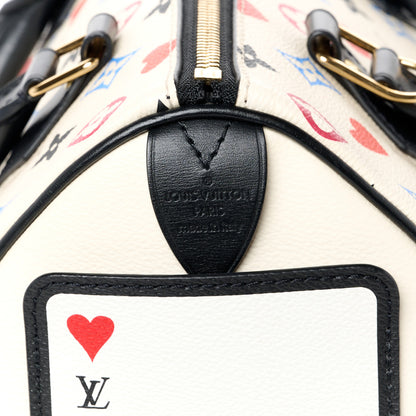 Louis Vuitton Game On Speedy Bandouliere 25 White 7 of 10
