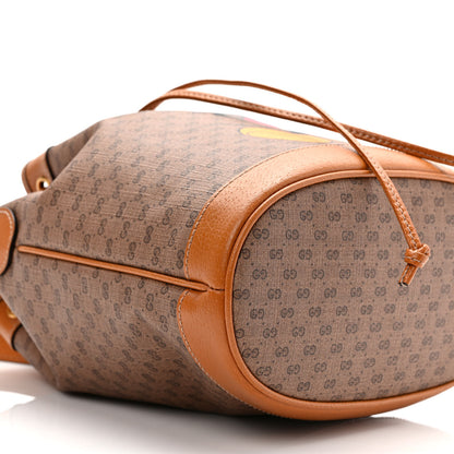 Gucci X DISNEY Mini Vintage GG Supreme Monogram Bucket Bag Beige Vintage Sun Oil 7 of 8