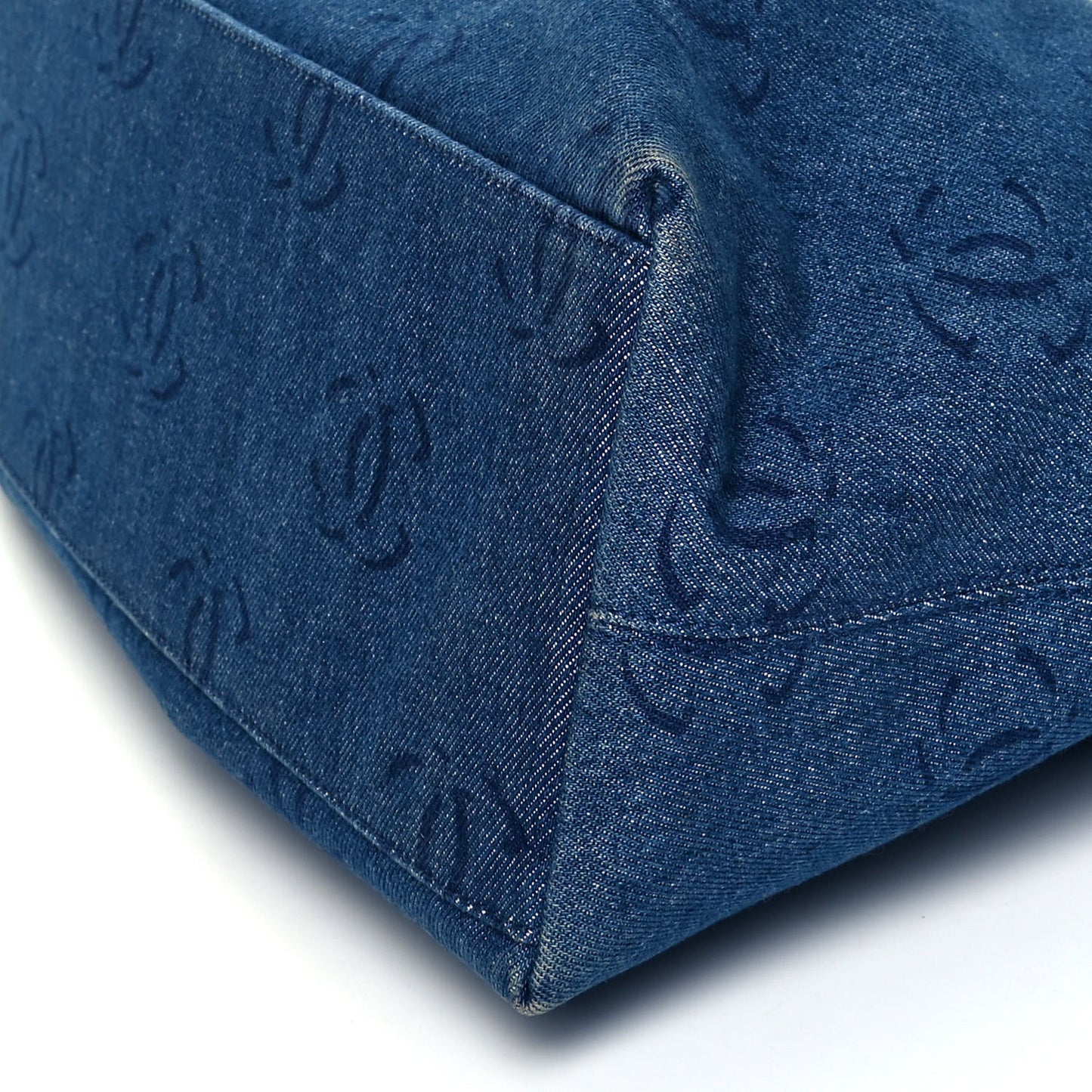 Denim CC Hobo Dark Blue