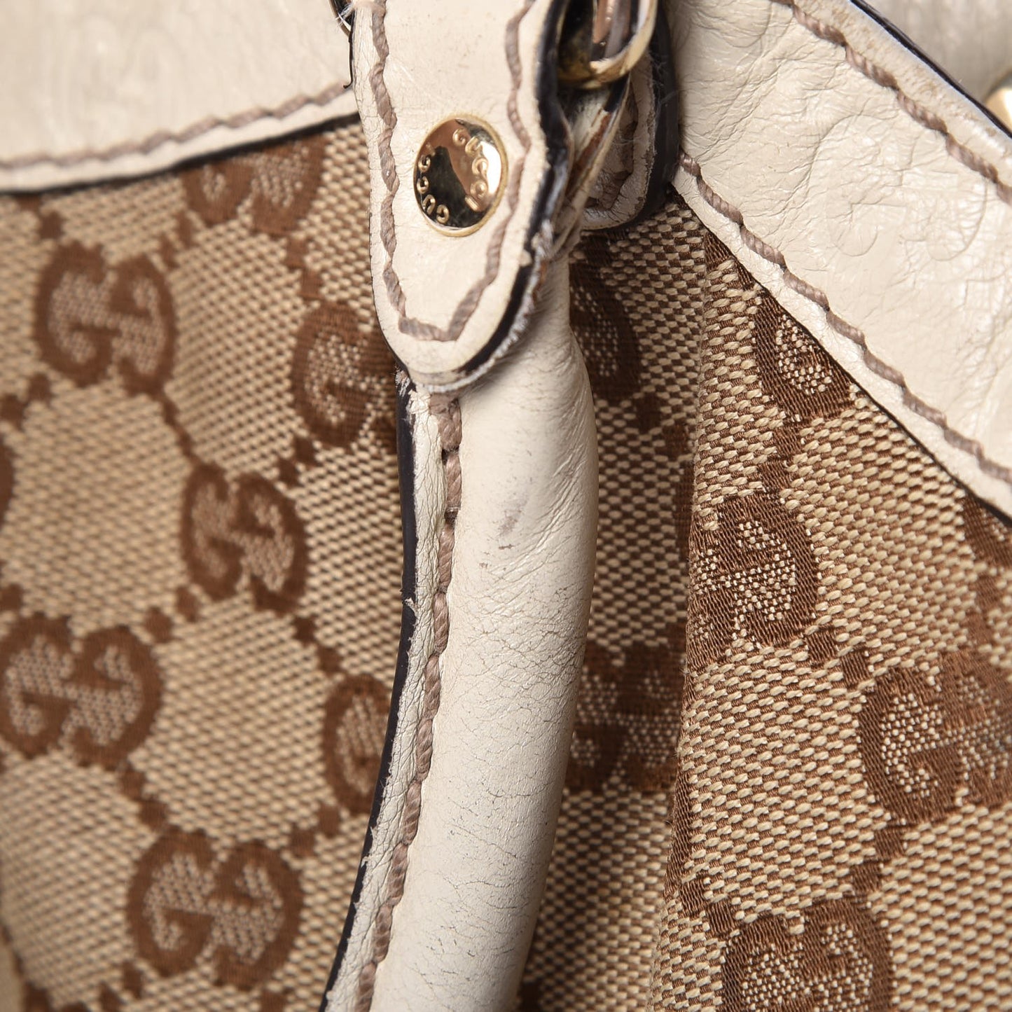 Monogram Medium Sukey Tote Off White