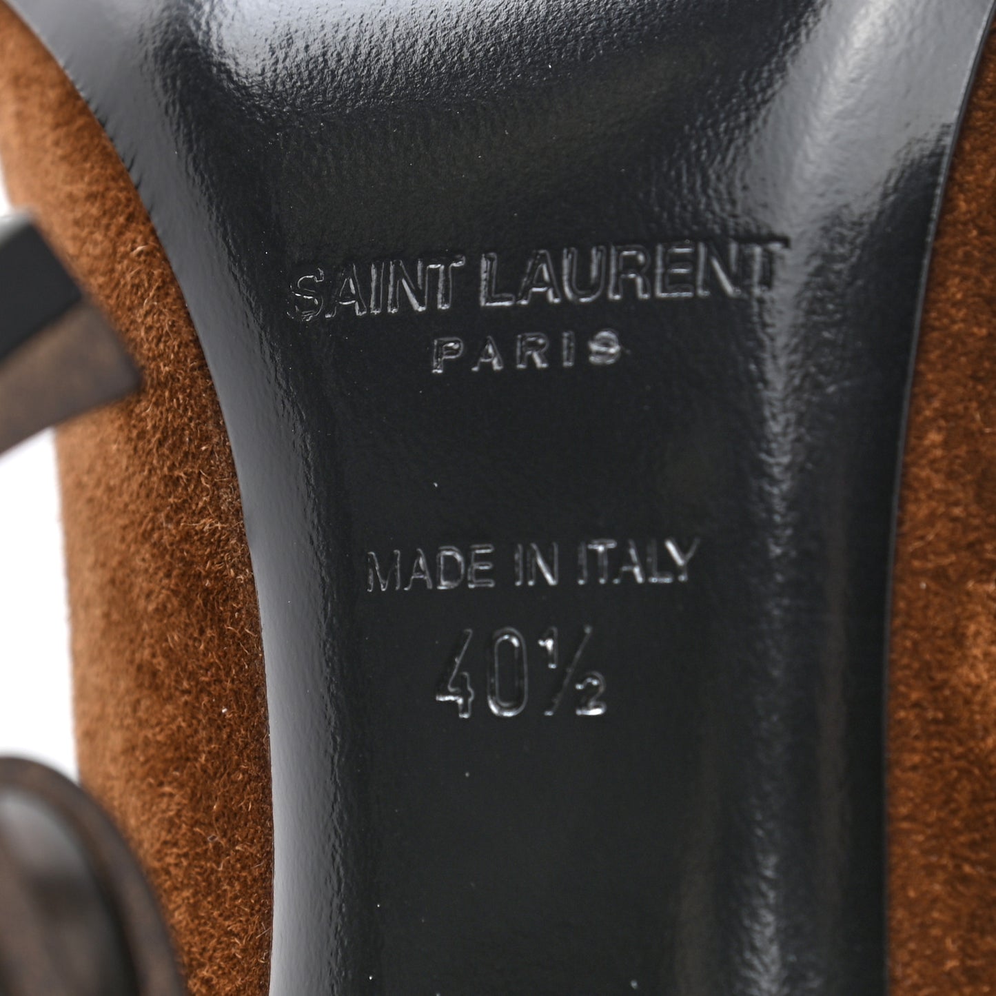 Suede Calfskin Opyum 110 Pumps 40.5 Cachemere Gold