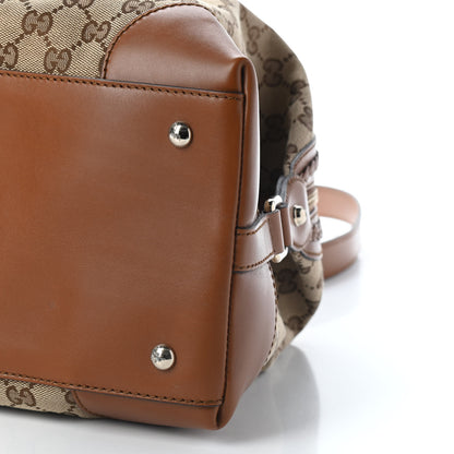 Gucci Monogram Small Brick Lane Boston Light Brown 8 of 8