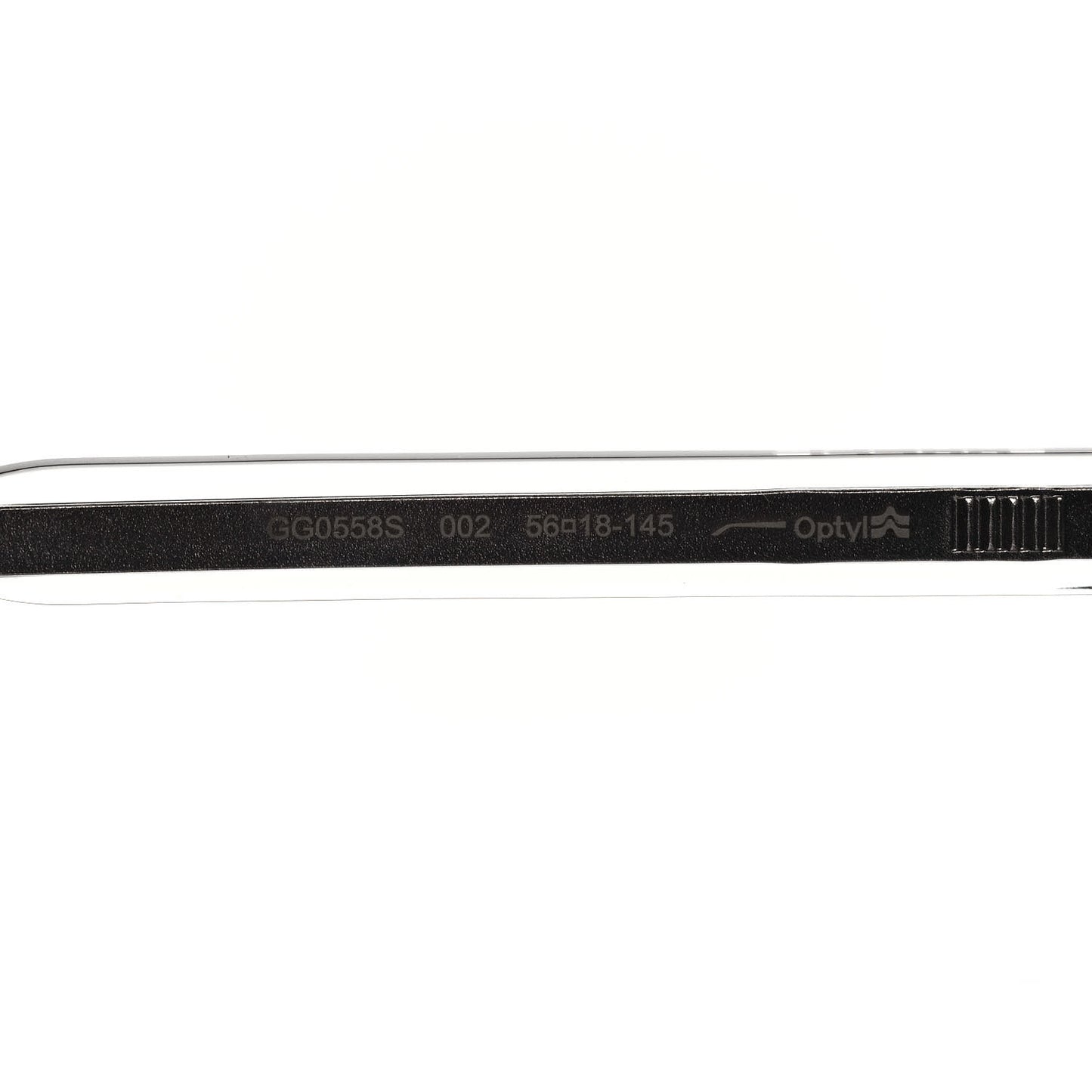 Acetate Square Frame Sunglasses GG0558S Black