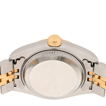 Rolex Stainless Steel 18K Yellow Gold 26mm Oyster Perpetual Datejust Watch Champagne 79173 4 of 4