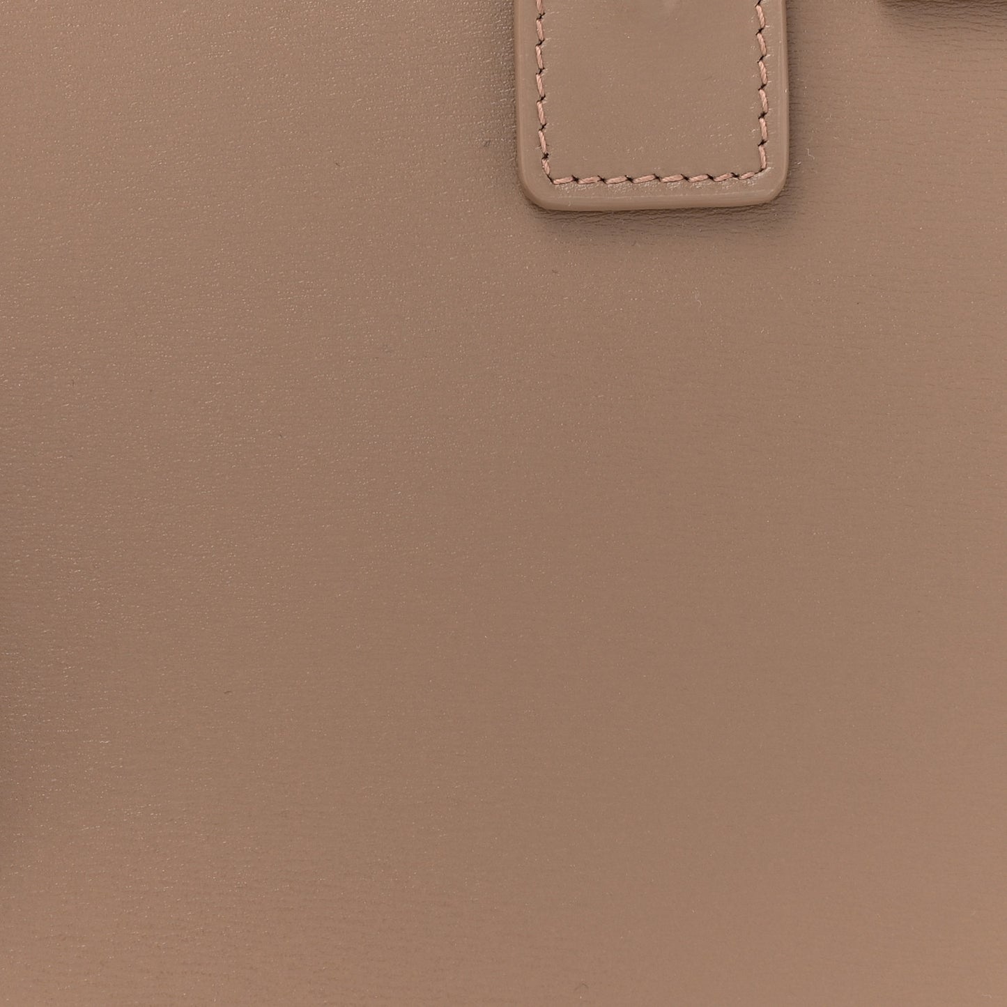 Grained Calfskin Baby Sac De Jour Taupe