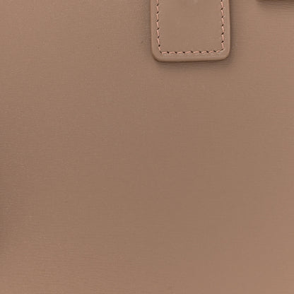 Saint Laurent Grained Calfskin Baby Sac De Jour Taupe 9 of 13