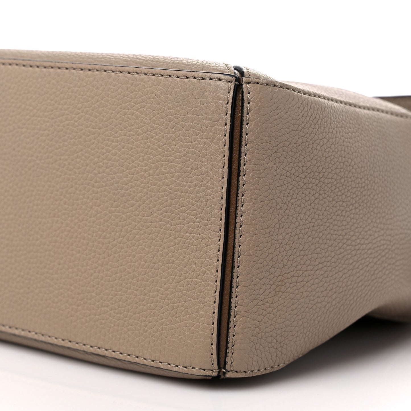 Grained Calfskin Small Puzzle Bag Sand Mink