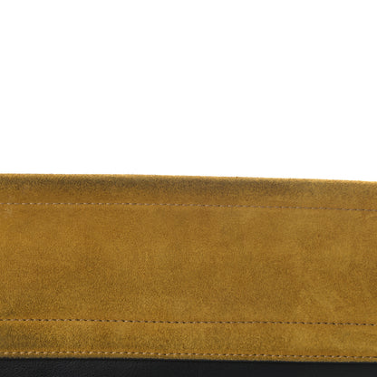 Chloe Suede Calfskin Medium Faye Shoulder Bag Full Blue Mustard 16 of 16