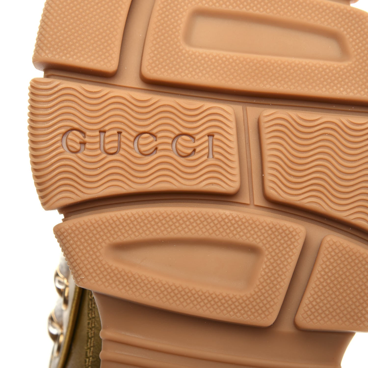 Gucci X SEGA Metallic Calfskin Mesh Womens Flashtrek Sneakers 36 Oro Vecchio Mystic White Silver 8 of 9