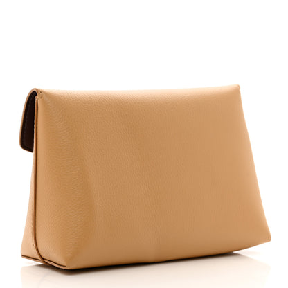Mulberry Small Classic Grain Darley Cosmetic Pouch Dark Golden Yellow 3 of 6