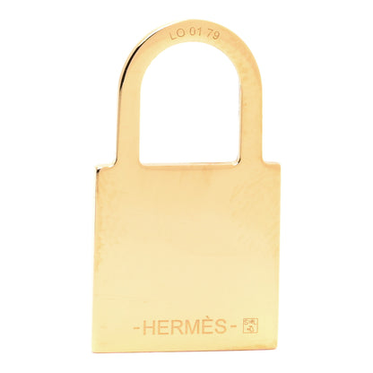 Hermes Gold Swift O'Kelly Earrings Black 5 of 6