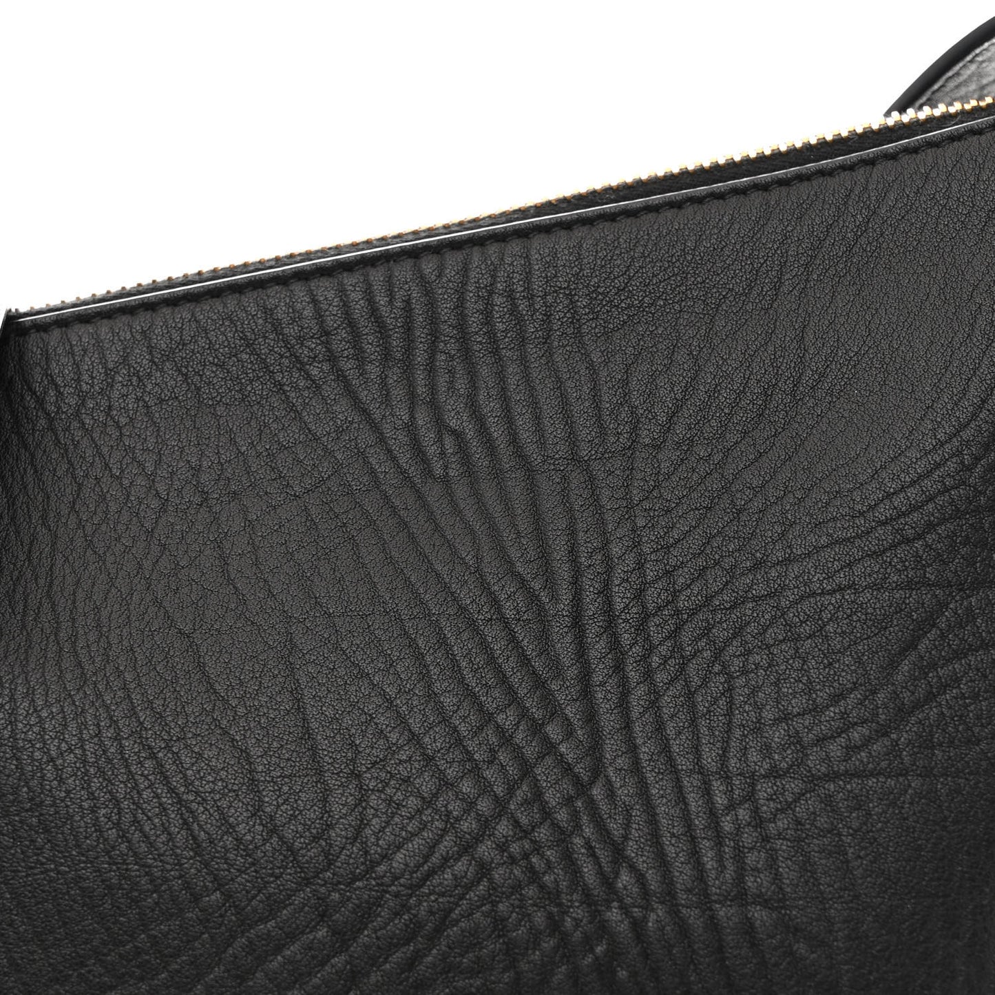 Grainy Calfskin Small Knight Bag Black