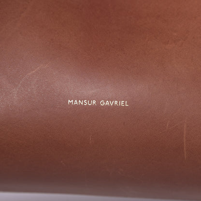 Mansur Gavriel Calfskin Mini Lady Bag Brandy Cleo 6 of 20