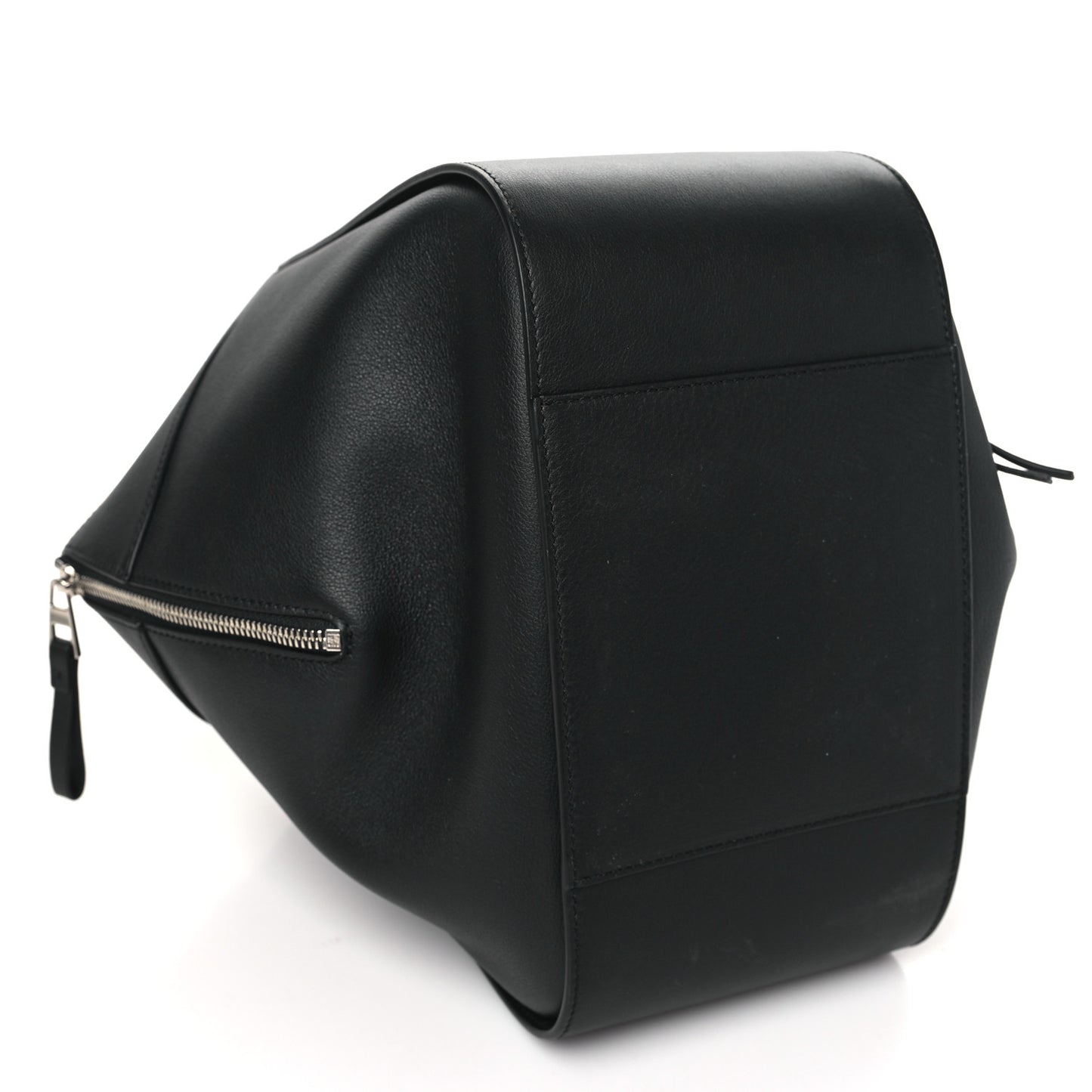 Calfskin Small Hammock Shoulder Bag Black