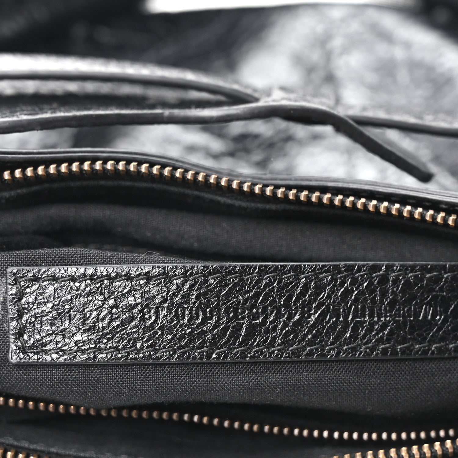 Balenciaga Agneau Arena Classic Hardware Le City First Bag Black 8 of 11