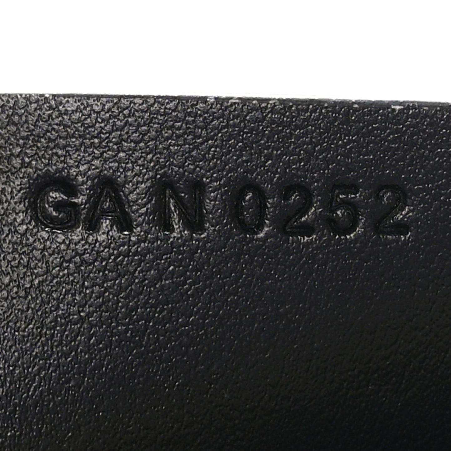 Coated Canvas Logo 4G Embossed Small Moon Cut Out Shoulder Bag Black