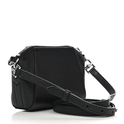 Givenchy Sugar Goatskin Nano Antigona Black 3 of 15