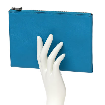 Hermes Evercolor Atout Pouch Bleu Frida 2 of 10