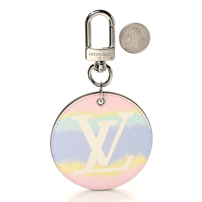 Louis Vuitton Monogram Escale Bag Charm Key Holder Pastel 2 of 4