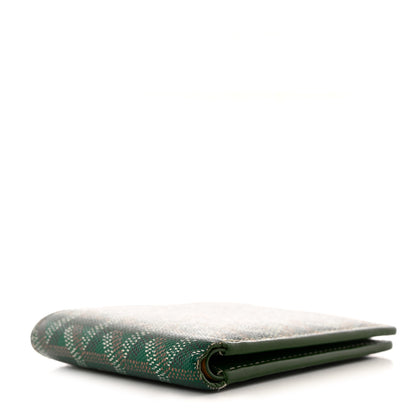 Goyard Goyardine Bi-Fold Victoire PM Wallet Green 4 of 11