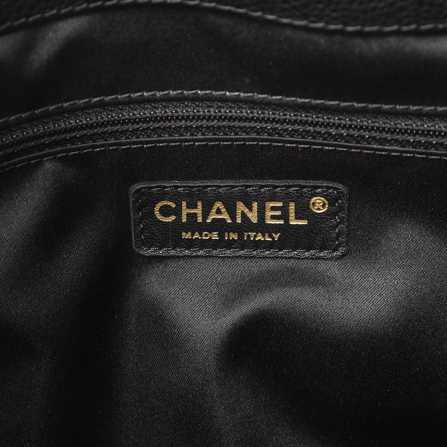 Caviar Quilted XL Grand Shopping Tote GST Black