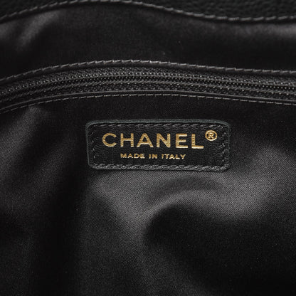 Chanel Caviar Quilted XL Grand Shopping Tote GST Black 6 of 11