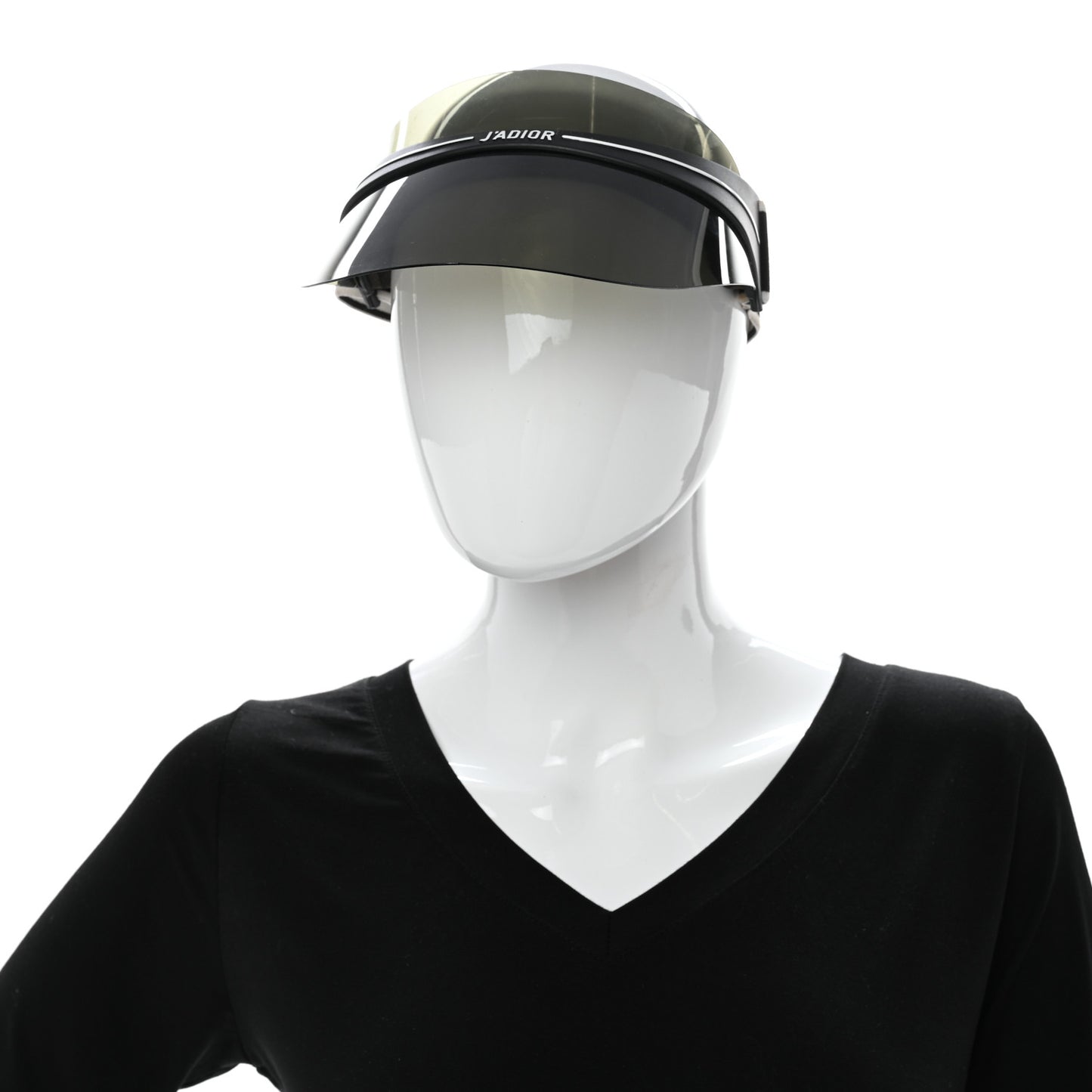 Mirrored DiorClub1 Sun Visor Black