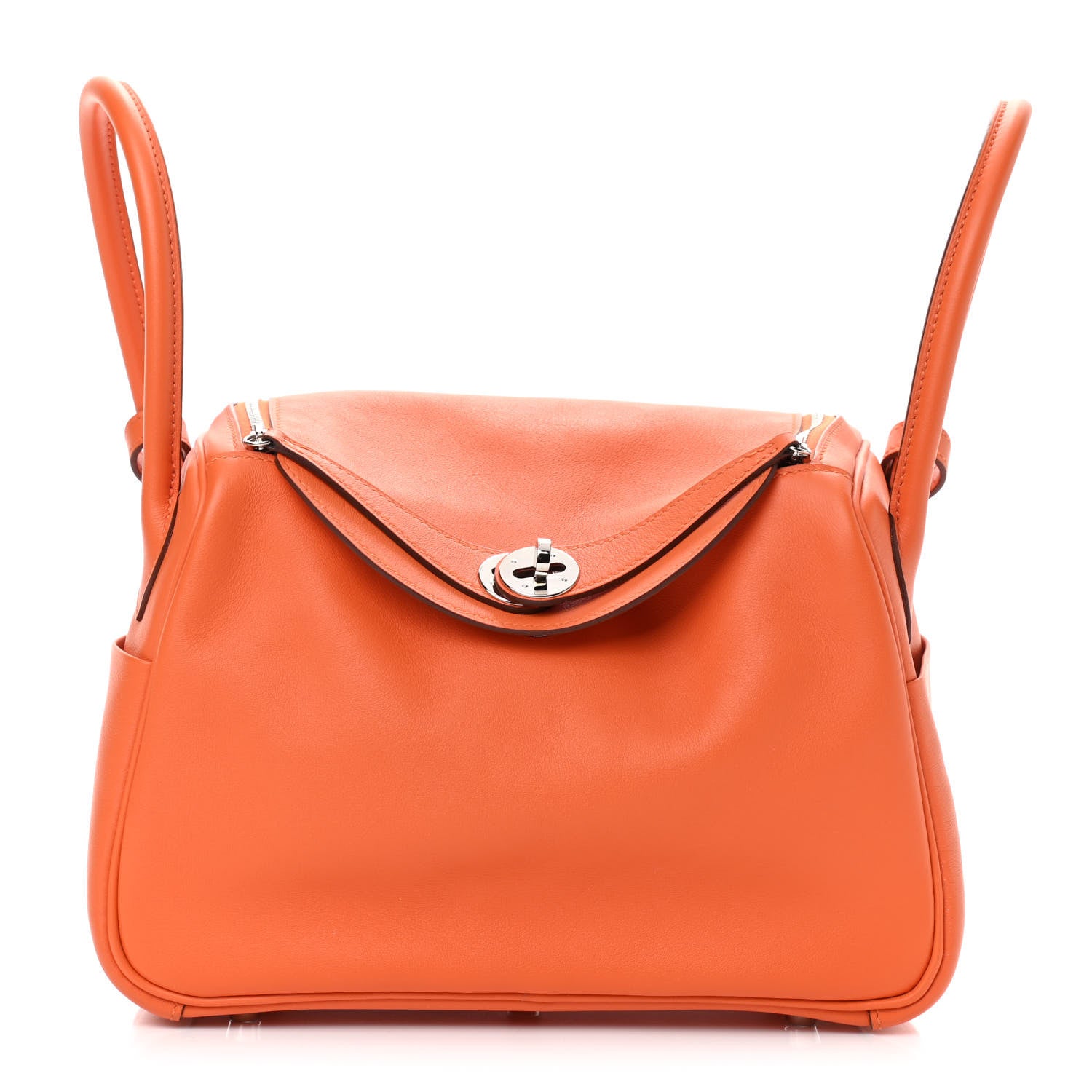 Hermes Swift Lindy 26 Orange 1 of 9