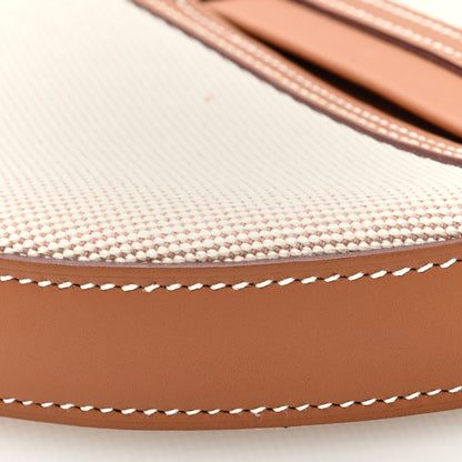 Hermes Canvas Swift P'tit Arcon Ecru Beige Gold 9 of 10