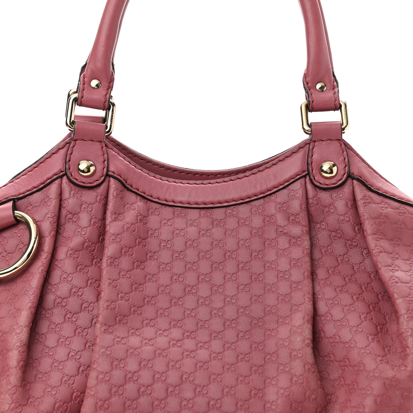 Microguccissima Medium Sukey Tote Vintage Rose