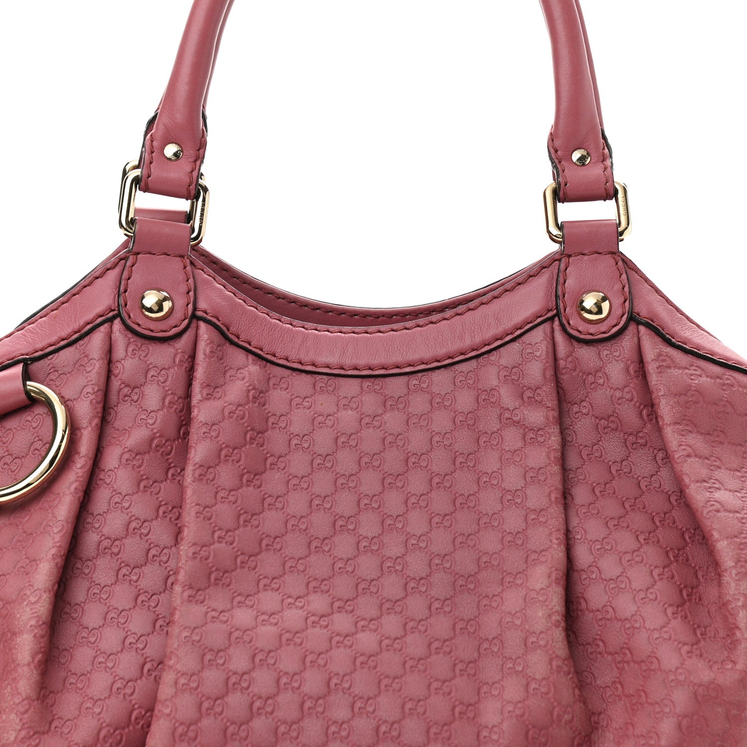 Gucci Microguccissima Medium Sukey Tote Vintage Rose 8 of 15