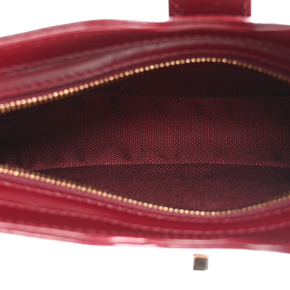 Gucci GG Shadow Monogram Mini Moon Side Shoulder Bag Rosso Ancora Red 5 of 10