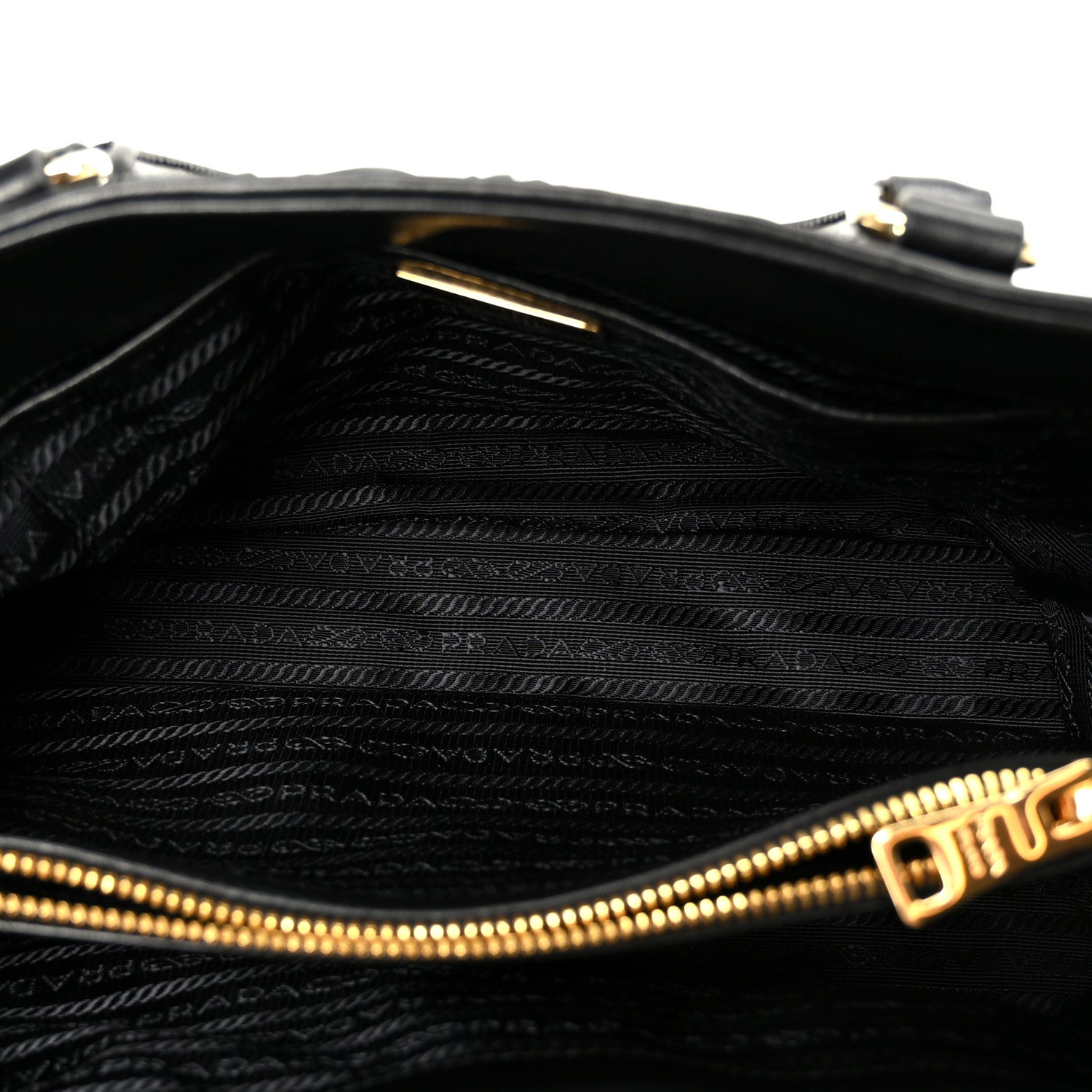 Prada Tessuto Nylon Gaufre Small Tote Black 5 of 11