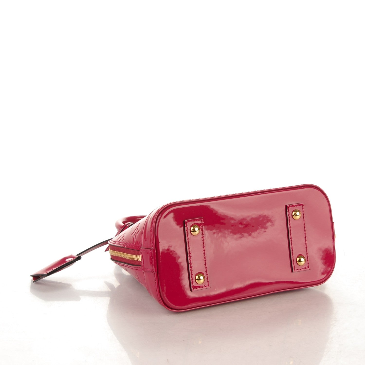 Louis Vuitton Vernis Alma BB Rose Indien 4 of 8