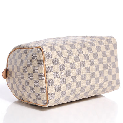 Louis Vuitton Damier Azur Speedy 25 4 of 8